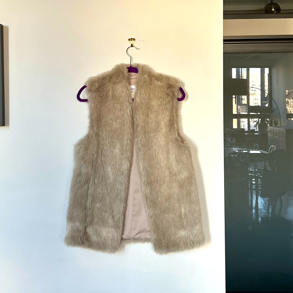 Club Monica Faux Fur vest